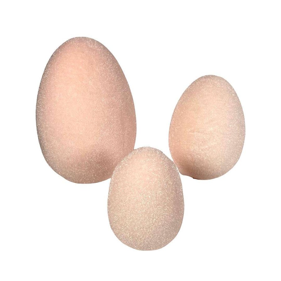 180 Degrees Focal Points | Blush Flocked Eggs