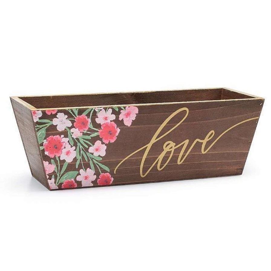 Burton & Burton Table Decor | Floral Love Planter