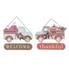 Transpac Table Decor | Pumpkin Truck D Cor