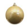 Farrisilk Ball Ornaments | Gold Candy Apple Ball Ornament, 4"