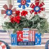 The Round Top Collection Pot Stakes | Patriotic Happy Sign