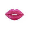 Craig Bachman Door Decor | Pink Metal Embossed Lip Sign