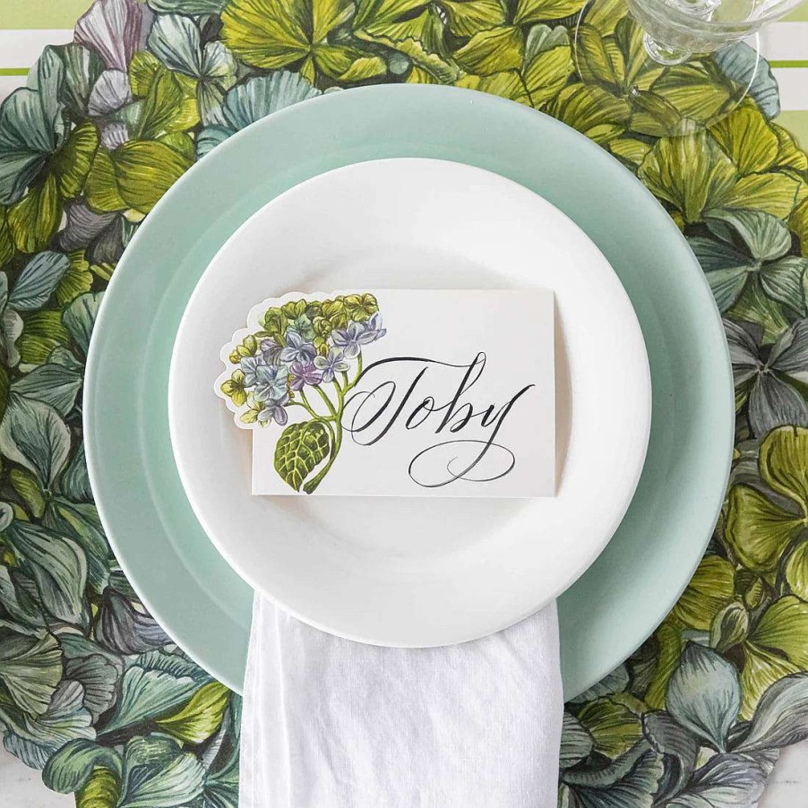 Hester & Cook Party Diy | Die Cut Hydrangea Placemat Sheets