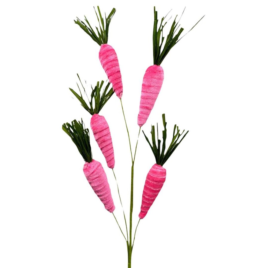 Liberty Floral Floral | Pink And Green Carrot Spray