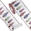 RAZ Ribbon | Bottle Brush Tree Ribbon, 4" X 10Yd