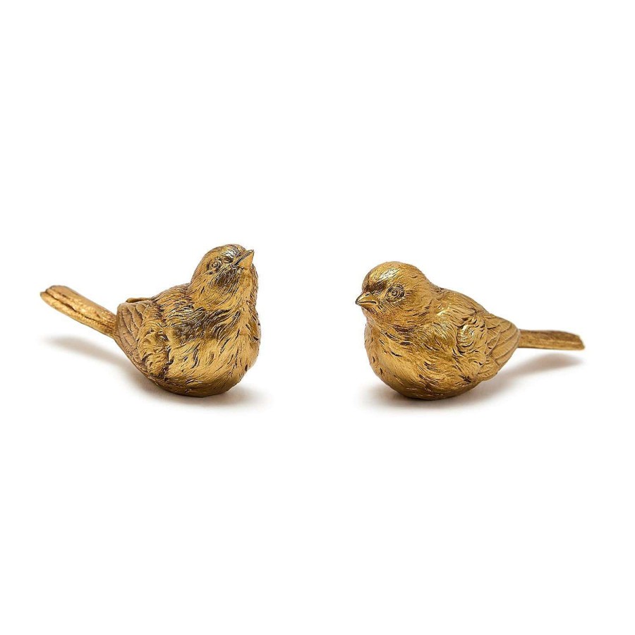 Two's Company Home Accents | Golden Birds