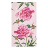 Sophistiplate Kitchen & Dining | Guest Towel, Pink Peonies