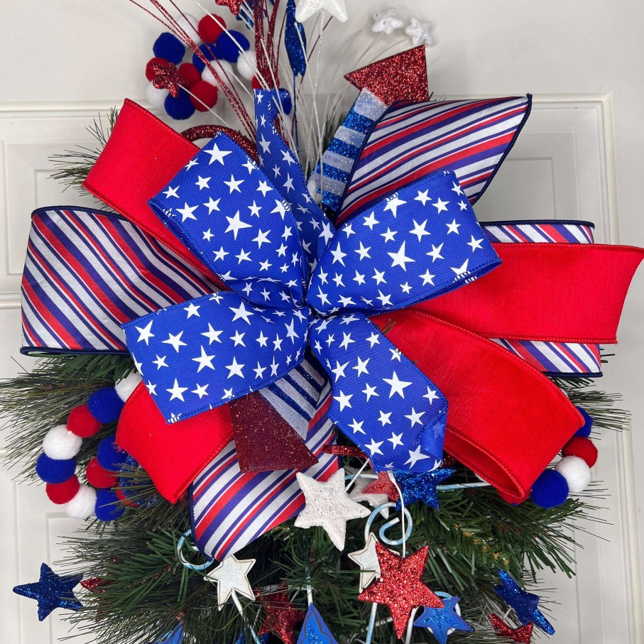 Miss Cayce's Miss Cayce'S Creations | Patriotic Star Teardrop, Short