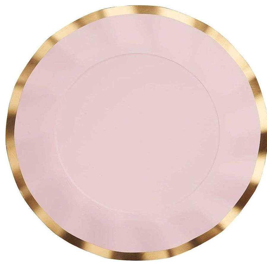 Sophistiplate Wedding Showers | Wavy Dinner Plate, Everyday Blush