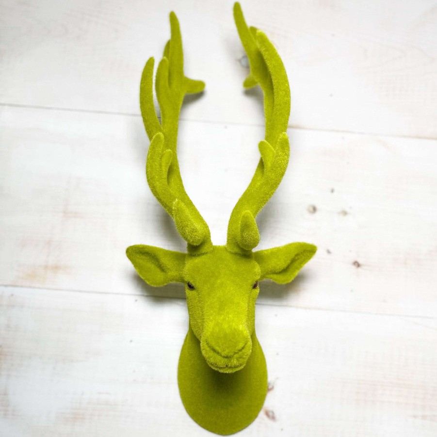 180 Degrees Door Decor | Deer Bust Wall Mount, 24"