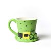 Happy Everything Kitchen & Dining | Leprechaun Hat Shaped Mug By Happy Everything!