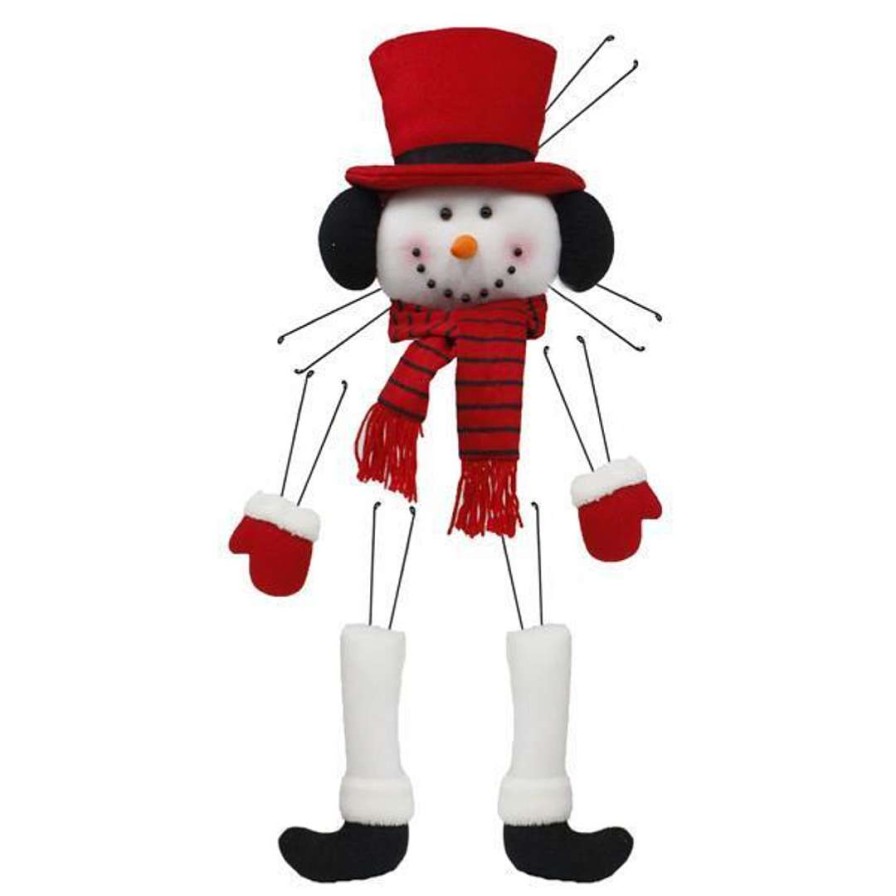 Craig Bachman Hanging Decor | 5-Piece Snowman Decor Kit