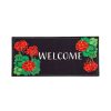 Evergreen Rugs & Mats | Geranium Welcome Sassafras Switch Mat