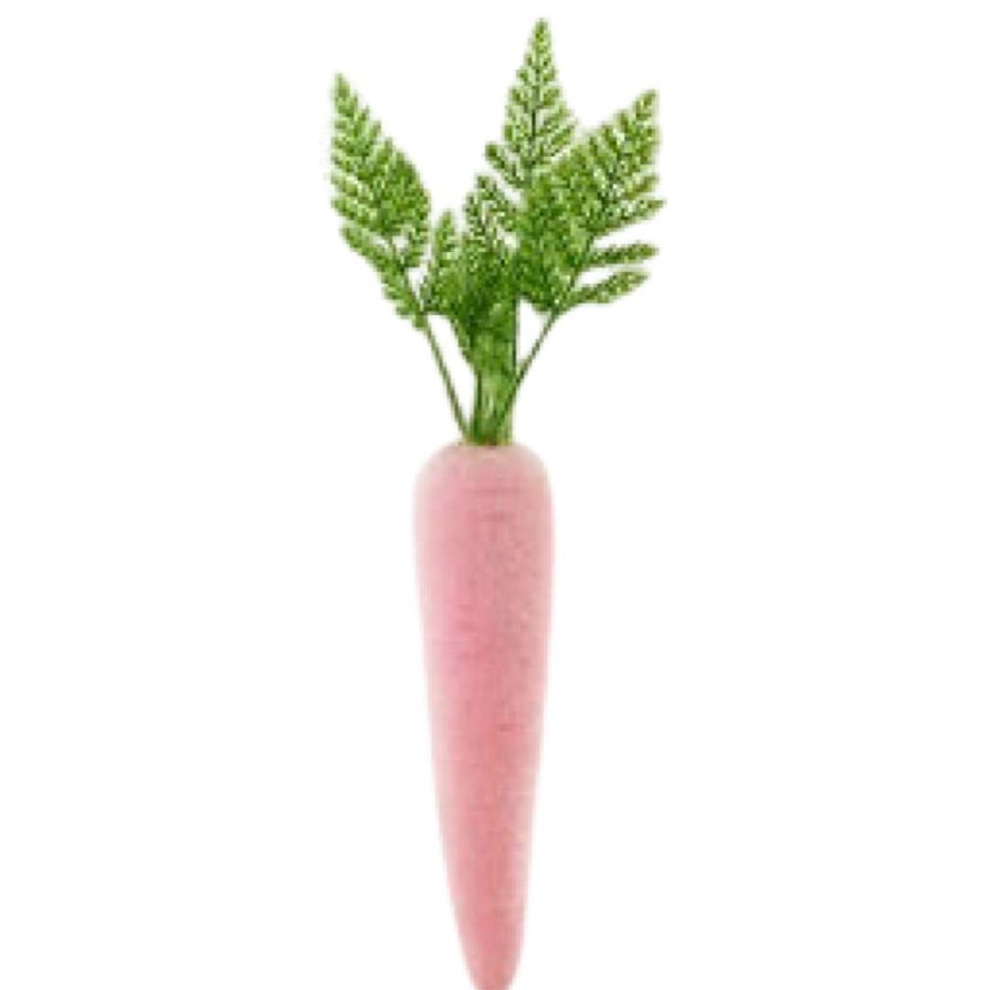 180 Degrees Focal Points | Flocked Colored Carrot