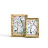 Two's Company Spring | Gold Faux Bamboo Photo Frame