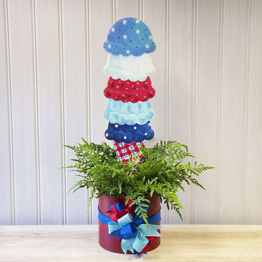 The Round Top Collection Pot Stakes | Ice Cream Cone Stacker