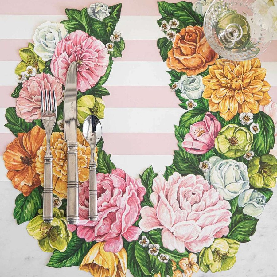 Hester & Cook Kitchen & Dining | Die-Cut Derby Wreath Placemat Sheets