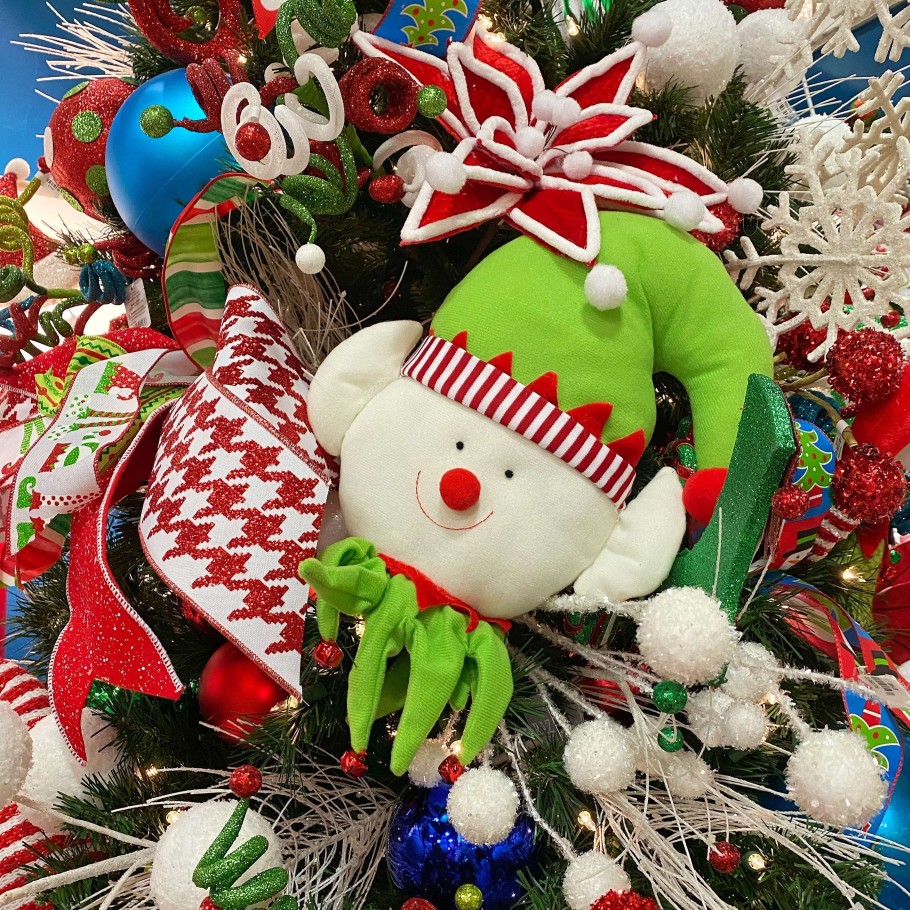 Liberty Floral Focal Points | Plush Elf Face