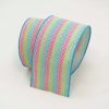 Farrisilk Spring | Herringbone Multicolored Stripes 2.5"X10Yd