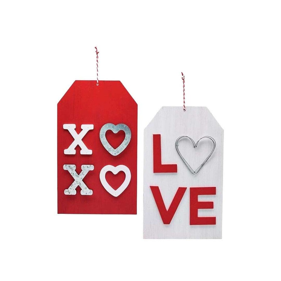 Burton & Burton Focal Points | Valentine'S Tag Wall Hanging