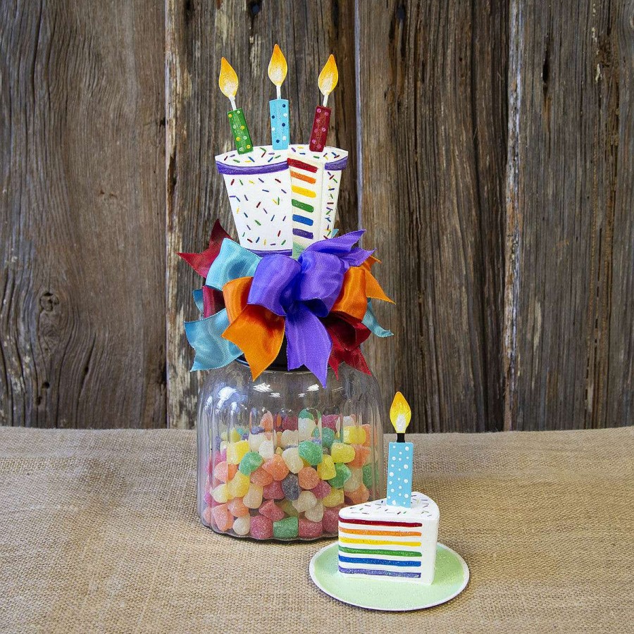 The Round Top Collection Celebrate Birthday | Birthday Cake Finial