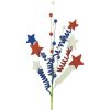 Liberty Floral Sprays | Red, White And Blue Star Ball & Twist Spray