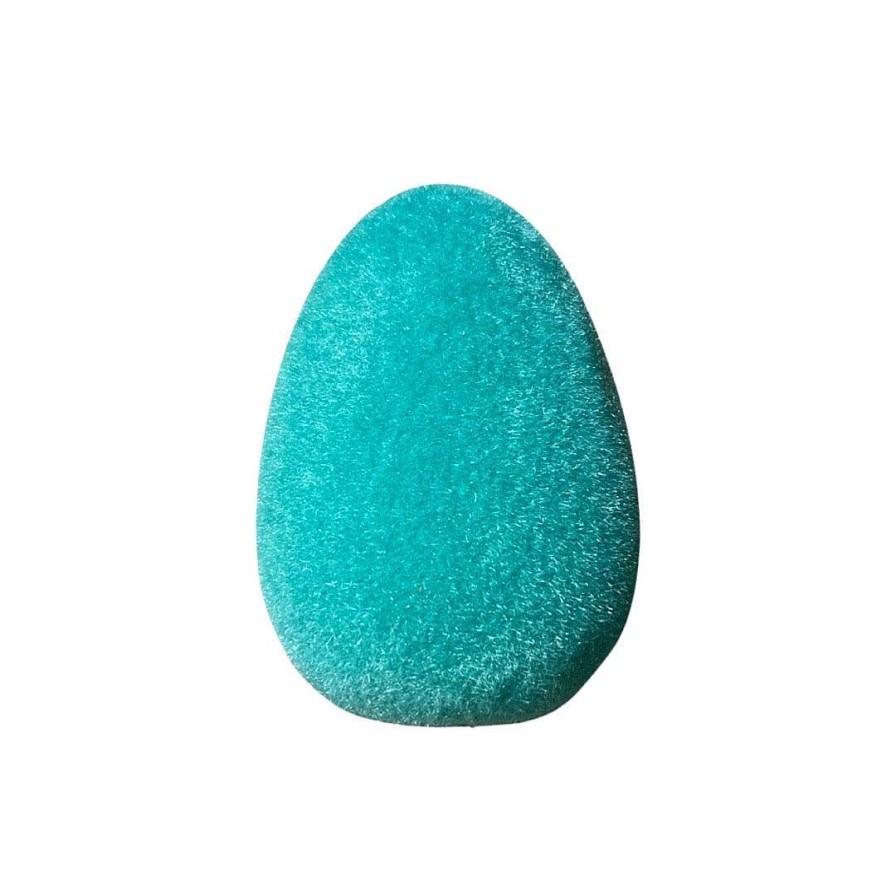 180 Degrees Figurines | Teal Flocked Eggs