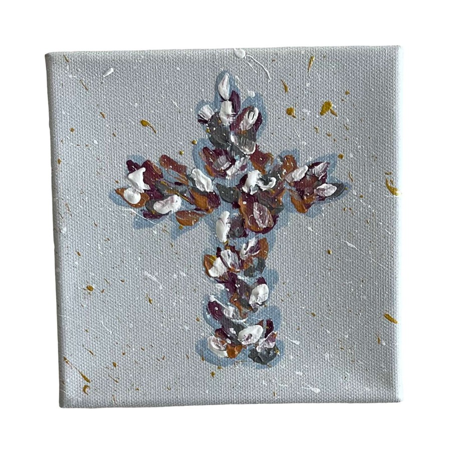 CYTA Art Easter | Textured Cross Art