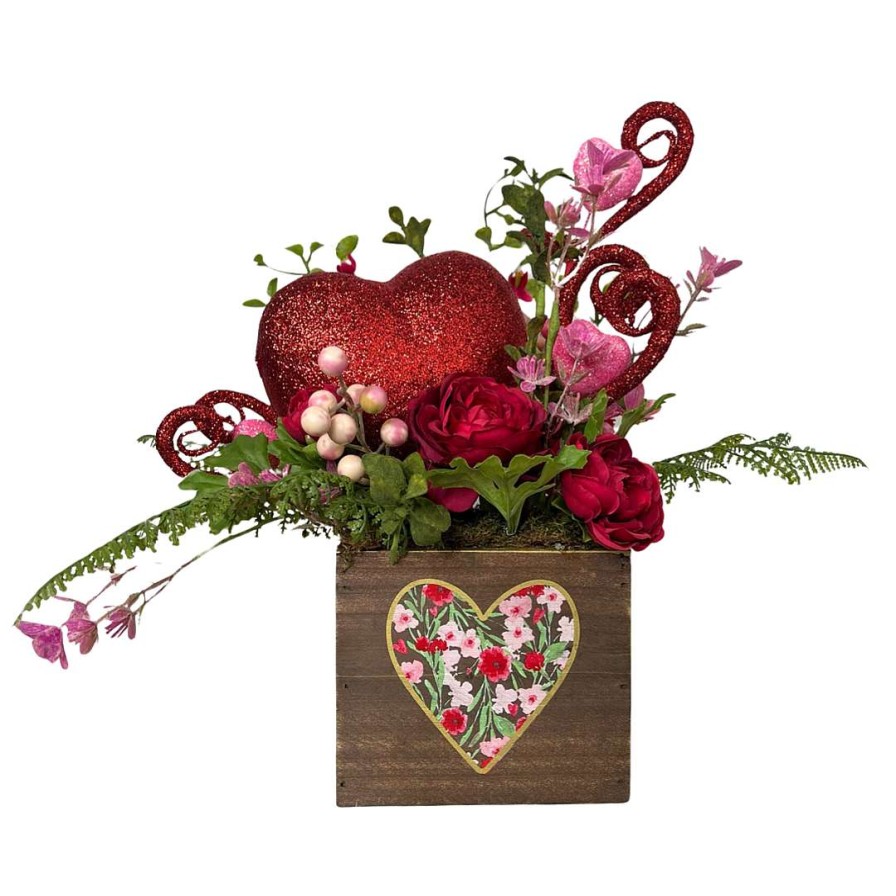 Miss Cayce's Miss Cayce'S Creations | Full Of Love Valentine Arrangement