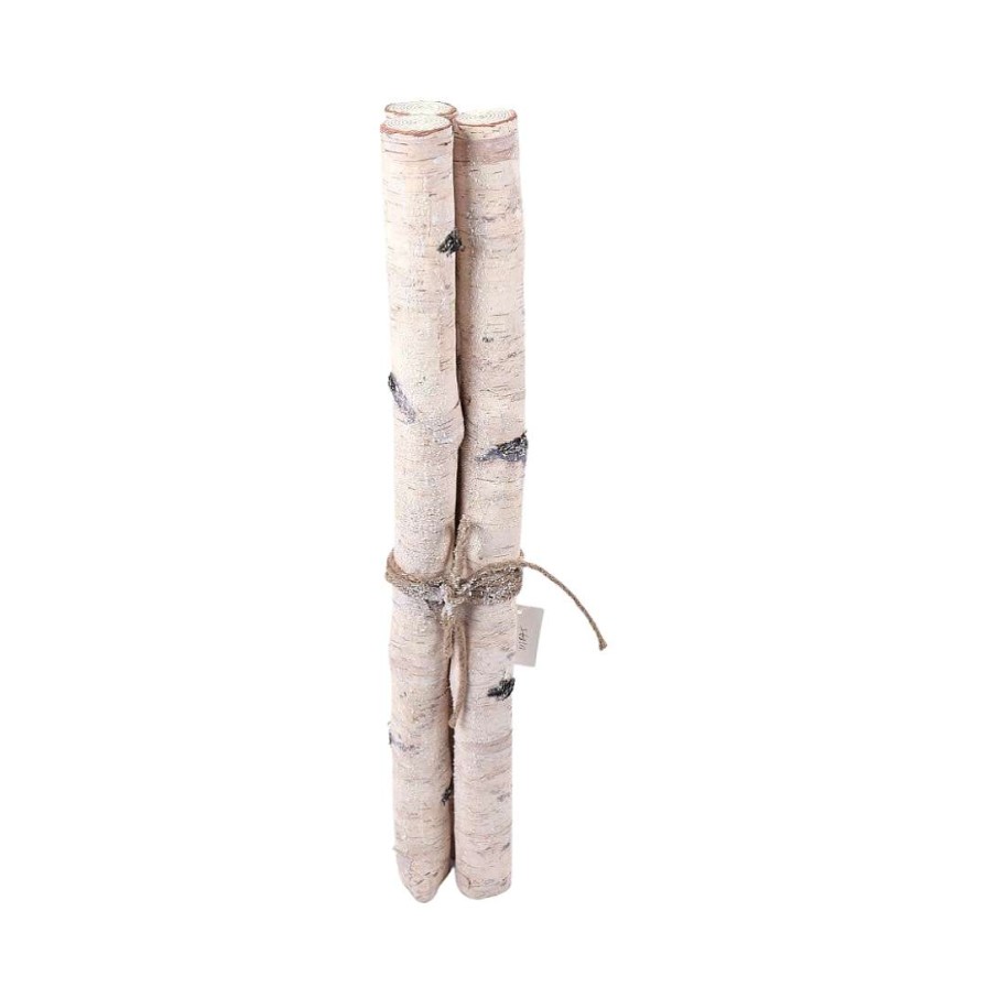 Direct Export Co. Figurines | Natural Faux Birch Log Bundle