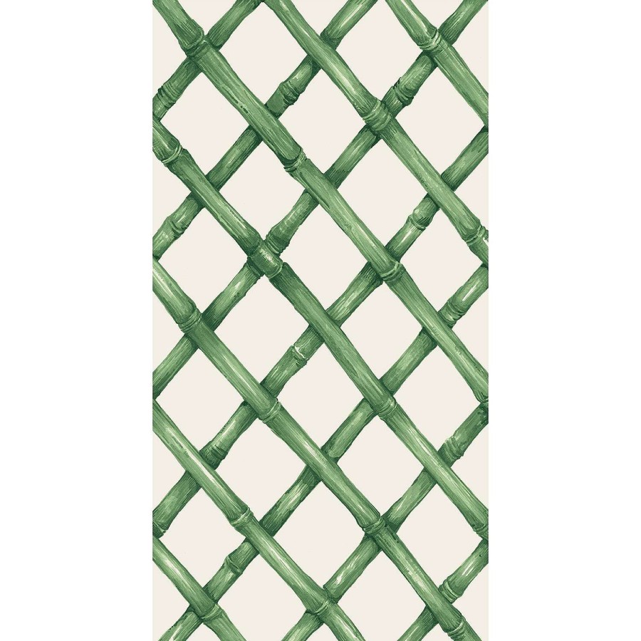 Hester & Cook Party Diy | Green Lattice Guest Napkin Set