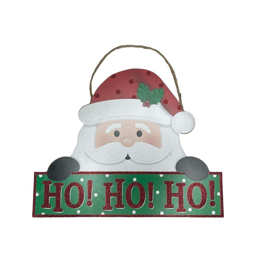 Craig Bachman Table Decor | Ho Ho Ho Santa Sign