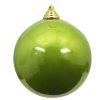 Farrisilk Ball Ornaments | Lime Green Candy Apple Ball Ornament, 6"