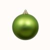 Farrisilk St. Patrick'S Day | Lime Green Matte Ball Ornament, 4"