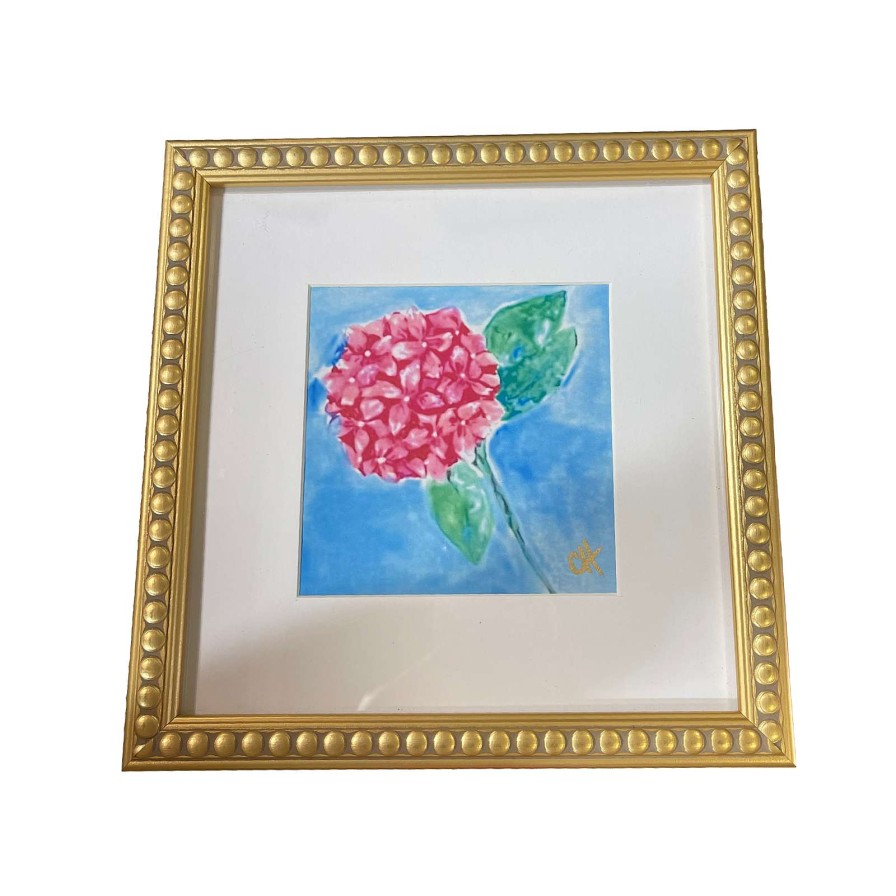 CYTA Art Summer | Framed Hydrangea Art