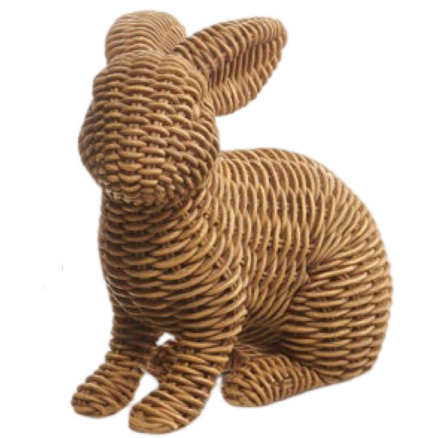 RAZ Focal Points | Brown Basketweave Rabbits