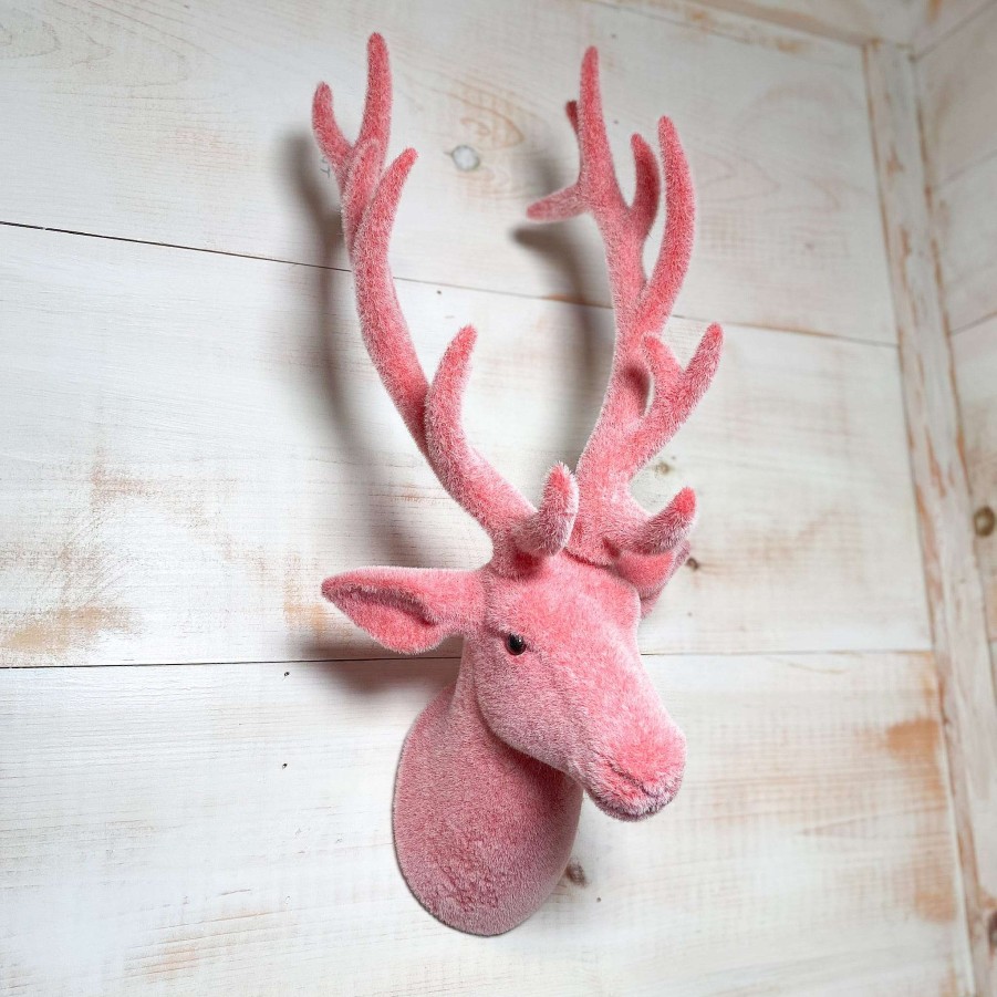 180 Degrees Hanging Decor | Deer Bust Wall Mount, 24"