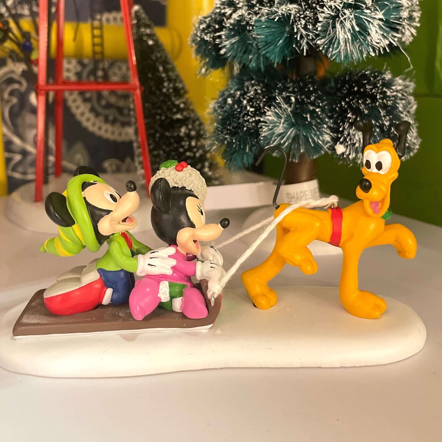 Department 56 Table Decor | Pluto'S Toboggan Ride, Dept. 56 Village