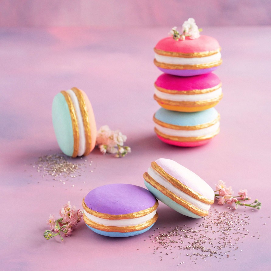 Glitterville Figurines | Half & Half Macaron, Small By Glitterville