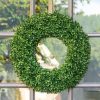 Mills Floral Company Spring | Faux Boxwood Round Wreath, 20"