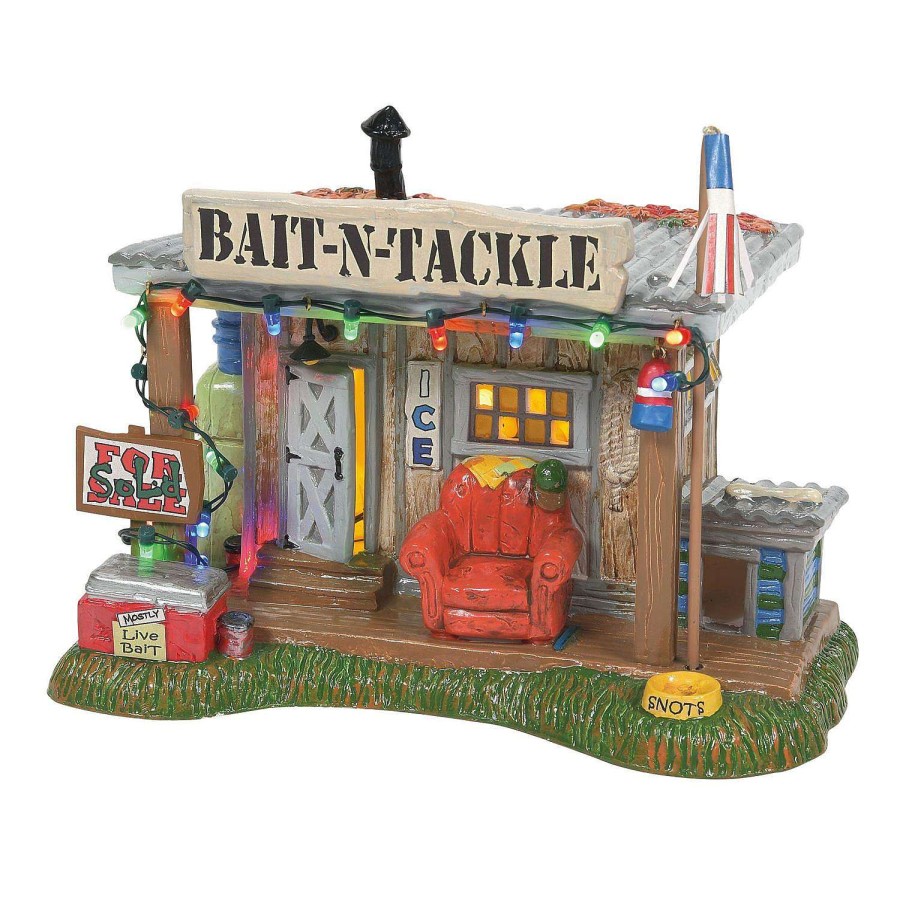 Department 56 Table Decor | Selling The Bait Shop, Dept. 56 Village