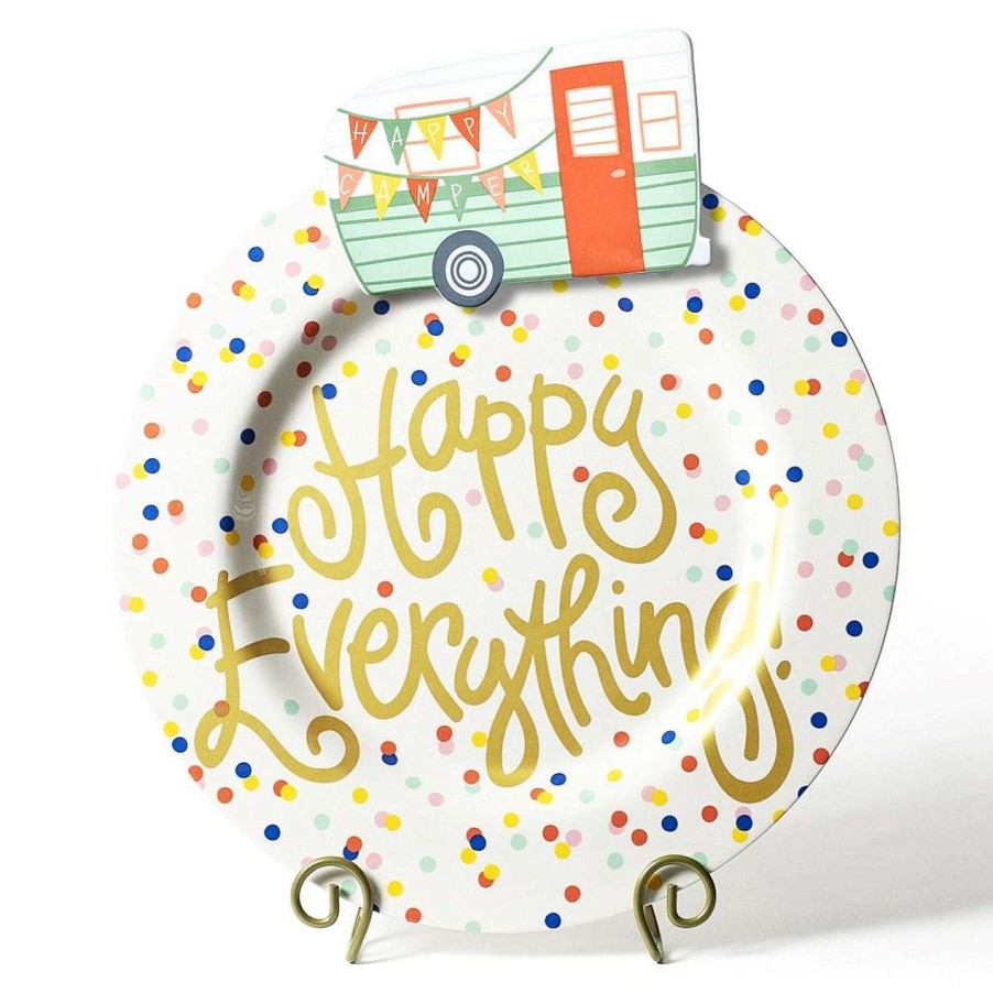 Happy Everything Table Decor | Happy Dot Big Round Platter By Happy Everything!