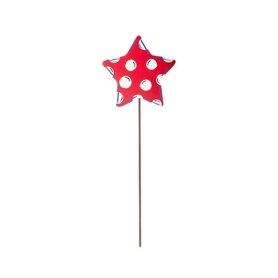 The Round Top Collection Pot Stakes | Patriotic Polka Dot Star