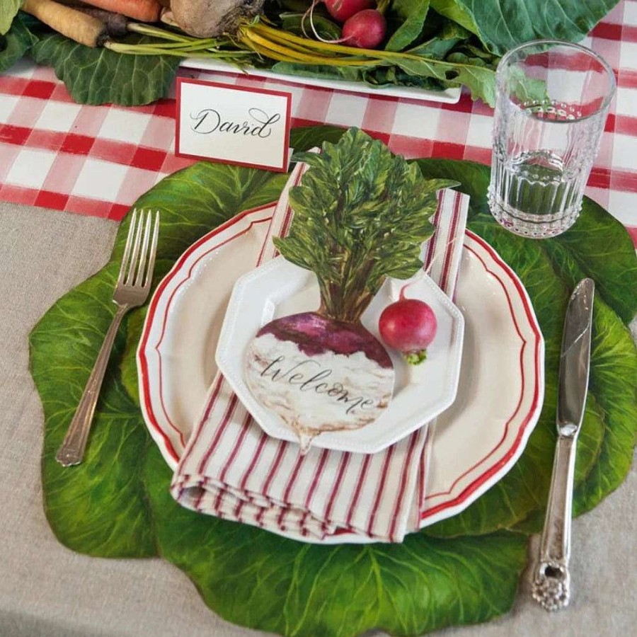 Hester & Cook Party Diy | Die Cut Cabbage Placemat Sheets