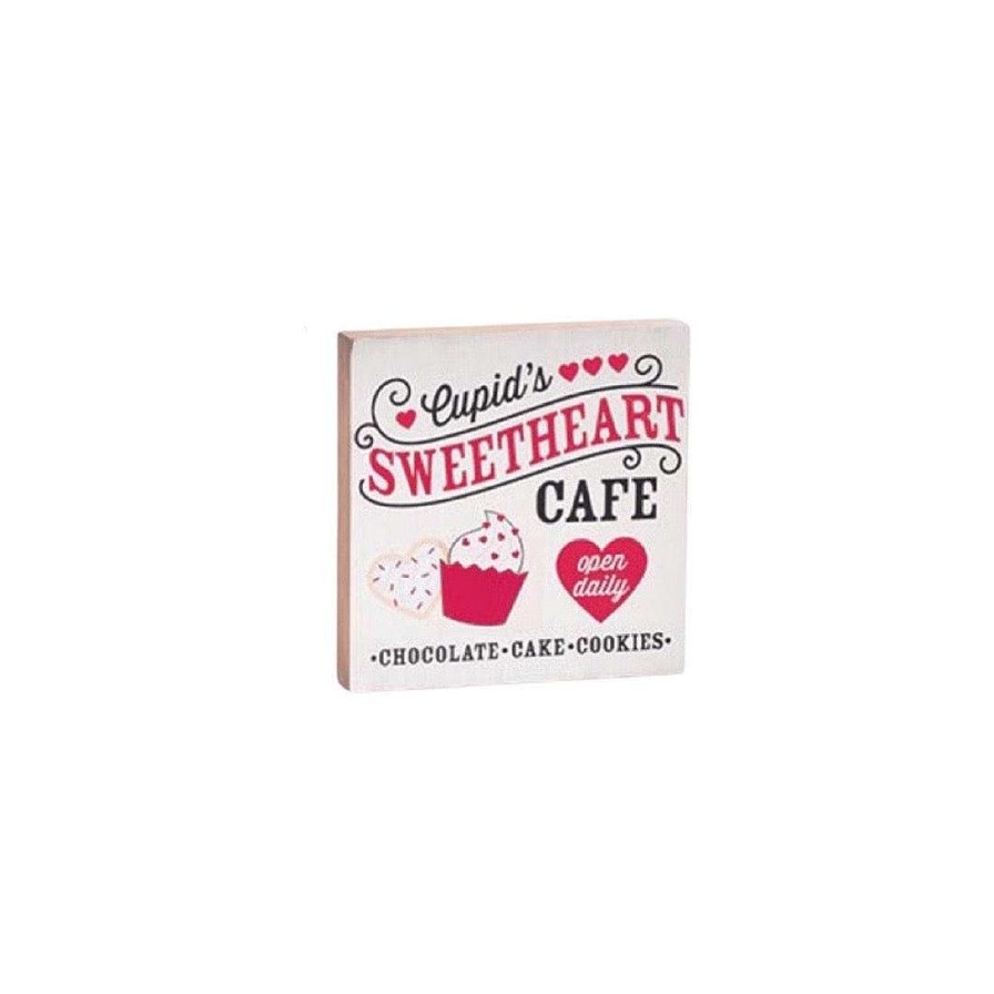 Burton & Burton Table Decor | Cupid Delivery Sign Shelf Sitter