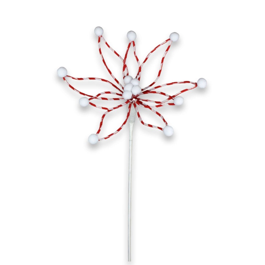 Direct Export Co. Stems | Pom Loop Poinsettia Stem