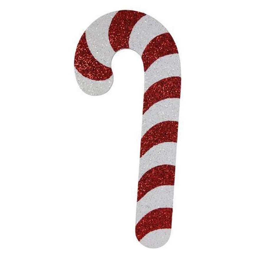 Craig Bachman Table Decor | Glittered Candy Cane