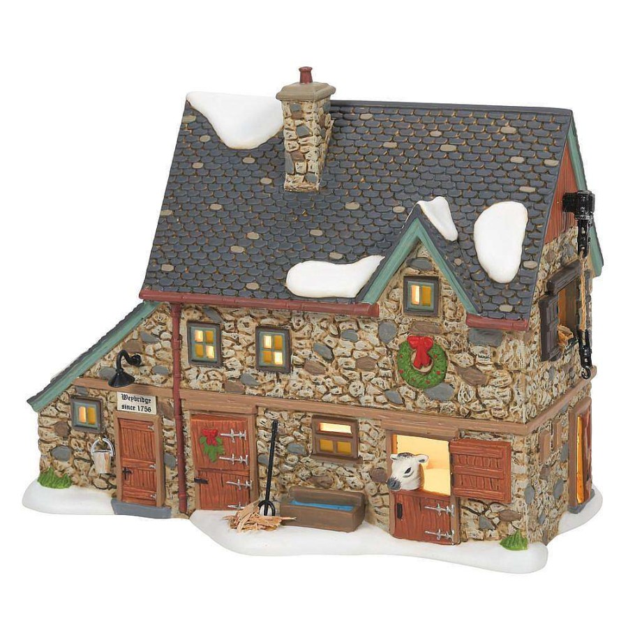 Department 56 Table Decor | Huffam Fields Farm Dept. 56 Village