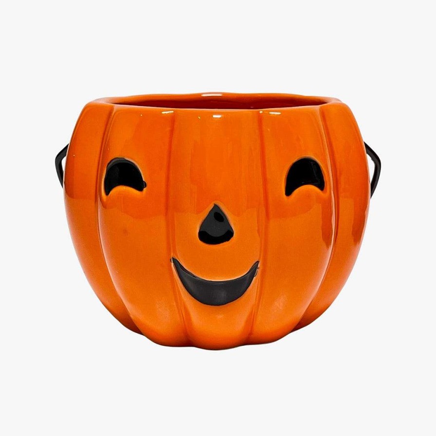 Transpac Figurines | Jack-O-Lantern Bowl