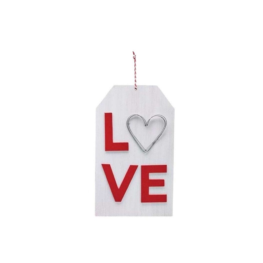 Burton & Burton Signs | Valentine'S Tag Wall Hanging